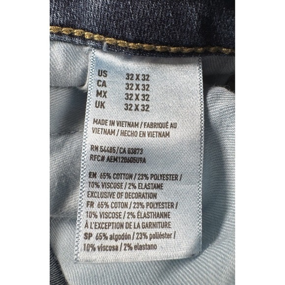 American Eagle Mens Original Boot Cut Jeans Medium Wash 32x32 (Measures 32x30) - Picture 5 of 8